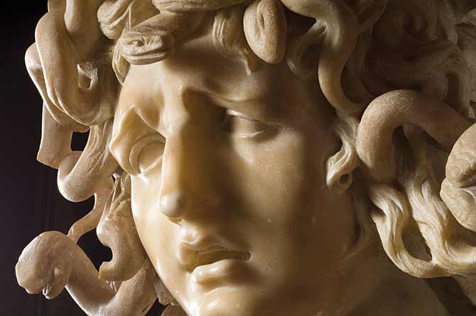 Opere Musei Capitolini, Busto di Medusa di Gian Lorenzo Bernini