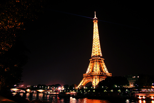 Torre Eiffel Parigi di notte
