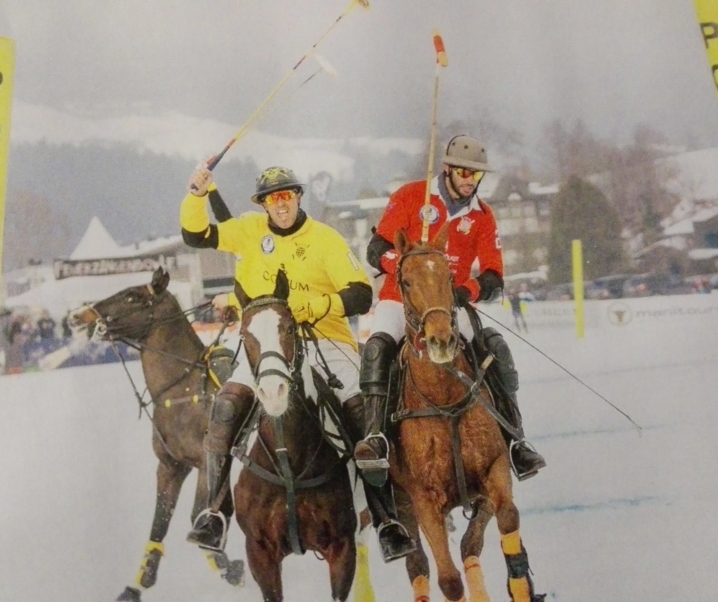 A Kitzbühel, gara di polo sulla neve