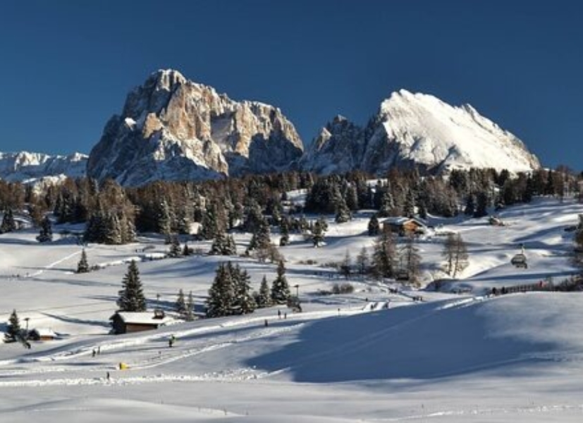 Vacanza neve all’Alpe di Siusi, sport e relax per tutta la famiglia